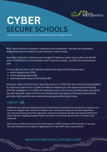 Cyber Safe Schools