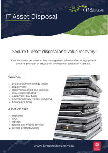 IT Asset Disposal